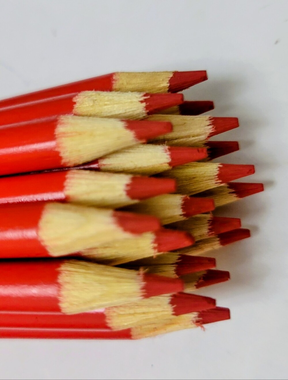 20ct Crayola Colored Pencils (Red Orange) Single Color Bulk Lot